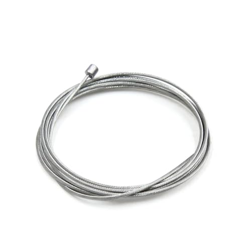 SWVYDC Bremshebel Kupplungs Universal 1,8 m Länge Metall Kupplungsleitung Kabel Draht Bremsbeschleuniger Kabel Draht Passend für Motorrad Roller Zubehör Lenker Kupplungsbremshebel(1pcs Accelerator) von SWVYDC