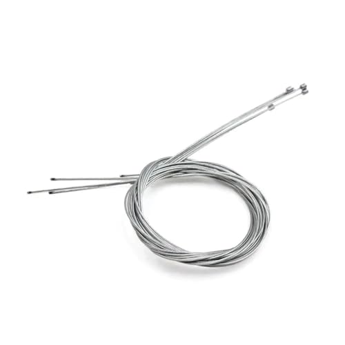 SWVYDC Bremshebel Kupplungs Universal 1,8 m Länge Metall Kupplungsleitung Kabel Draht Bremsbeschleuniger Kabel Draht Passend für Motorrad Roller Zubehör Lenker Kupplungsbremshebel(5pcs Accelerator) von SWVYDC