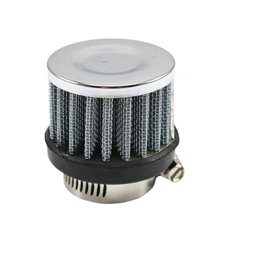 SWVYDC Luftfilter Kaltluftfiltersysteme Kit Auto Sport Racing Motorfilter Abdeckung 0,5 1 Zoll 12MM 25MM Autofilter(25mm-Sliver) von SWVYDC