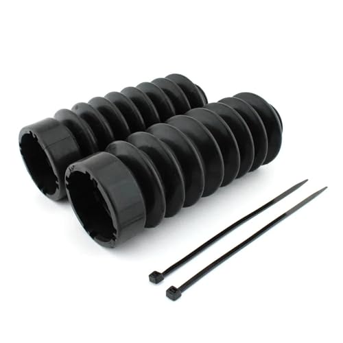 SWVYDC Motorrad Gabelabdeckungen 1 Paar Gummi Motorrad Gabel Abdeckung Staub Gamaschen Stiefel Fit Für Honda GB350 CB350 2021-2022 NC59 Motorrad Gabelschutz von SWVYDC