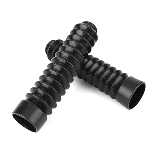 SWVYDC Motorrad Gabelabdeckungen 2X Universal Motorrad Bike Gummi Gabel Abdeckung Gamaschen Stiefel GLF Gabel Abdeckung Gabel Abdeckung Motorrad Gabelschutz SWVYDC Motorrad Gabelabdeckungen 2X Universal Motorrad Bike Gummi Gabel Abdeckung Gamaschen Stiefel GLF Gabel Abdeckung Gabel Abdeckung Motorrad Gabelschutz von SWVYDC