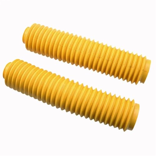 SWVYDC Motorrad Gabelabdeckungen 40mm Gabel Motorrad Gelb Gummi Boot Universal Staub Jacke Abdeckung Dirt Off Bike Motorrad Gabelschutz SWVYDC Motorrad Gabelabdeckungen 40mm Gabel Motorrad Gelb Gummi Boot Universal Staub Jacke Abdeckung Dirt Off Bike Motorrad Gabelschutz von SWVYDC