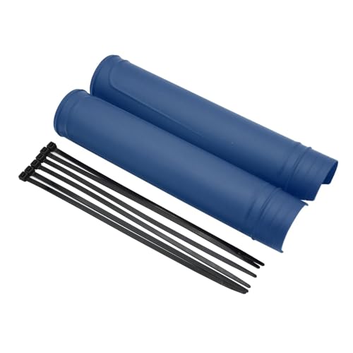 SWVYDC Motorrad Gabelabdeckungen Motocross Universal Gabel Protector Fit Für Husqvarna Fit Für KTM CRF250X CRF450X CRF250R CRF450R CRF CR Motorrad Gabelschutz(Dark Blue) von SWVYDC