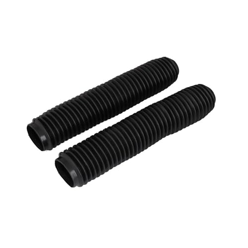 SWVYDC Motorrad Gabelabdeckungen Universal Motorrad Vorne Gummi Gabel Fit Für Honda CR CRF XR 150 230 F 250 250F 250R 300 450 450 F 450R CRF250F Motorrad Gabelschutz(Black) von SWVYDC