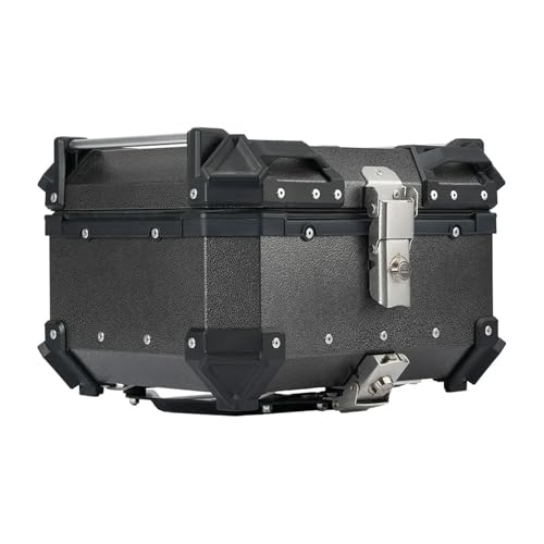 SWVYDC Motorradkoffer 25L Motorrad Heckbox Passend für BMW R1200GS R1250GS G310GS F900XR Universal Kofferraum Topcase Gepäck Helm Aufbewahrungsbox Helmkoffer für von SWVYDC