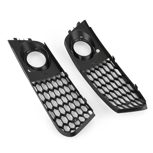 SWVYDC Nieren Kühlergrill 1 Paar Honeycomb Mesh Nebelscheinwerfer Open Vent Grill Intake Fit für Audi A4 B8 2009-2012 Auto Außenzubehör Teile Kühlergrills SWVYDC Nieren Kühlergrill 1 Paar Honeycomb Mesh Nebelscheinwerfer Open Vent Grill Intake Fit für Audi A4 B8 2009-2012 Auto Außenzubehör Teile Kühlergrills von SWVYDC