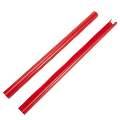SWVYDC Nieren Kühlergrill 1 stück Auto Kühlergrill Zierleisten Fit Für BMW E60 E65 E66 Rot Grill Bar V Brace Auto Sport Styling zubehör Kühlergrills von SWVYDC