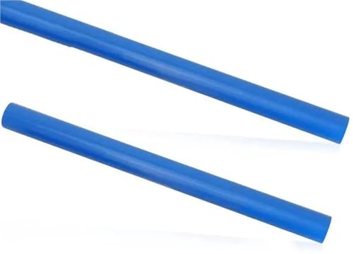 SWVYDC Nieren Kühlergrill 2 stücke Fit Für BMW E60 Sport Stil Kühlergrill Zierleisten Blau Abdeckung Rahmen Auto Unterstützung Grill Bar V Klammer Wrap Kühlergrills von SWVYDC