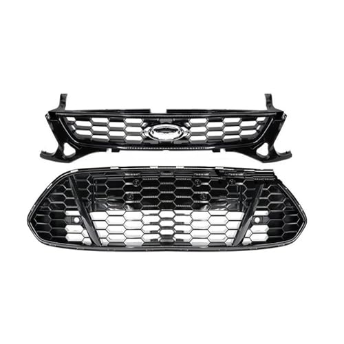 SWVYDC Nieren Kühlergrill Frontgrill Grill Schutzabdeckung Passend für Ford Mondeo 2011 2012 2013 Kühlergrills(Front and Lower) von SWVYDC
