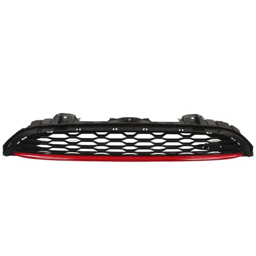 SWVYDC Nieren Kühlergrill Frontstoßstange Motorhaubengrill Grill Roter Streifen 51137393456 Passend für Cooper F55 F56 F57 S JCW 2014-2021 Kühlergrills SWVYDC Nieren Kühlergrill Frontstoßstange Motorhaubengrill Grill Roter Streifen 51137393456 Passend für Cooper F55 F56 F57 S JCW 2014-2021 Kühlergrills von SWVYDC