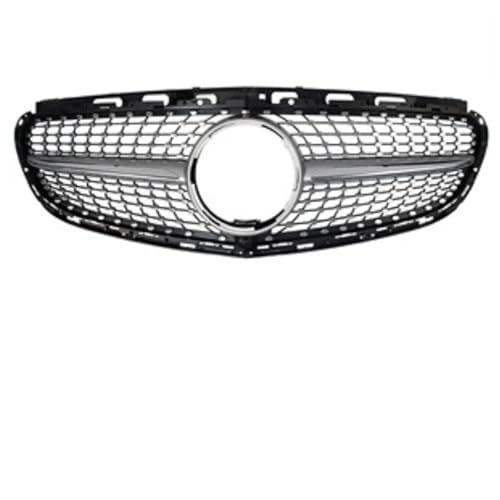 SWVYDC Nieren Kühlergrill Passend für Mercedes Benz E-Klasse Limousine 2014–2015 W212 E63 E300 E320 E260 Fronteinlassgrill Stoßstangengrill Gitterhaube Kühlergrills(Red) von SWVYDC