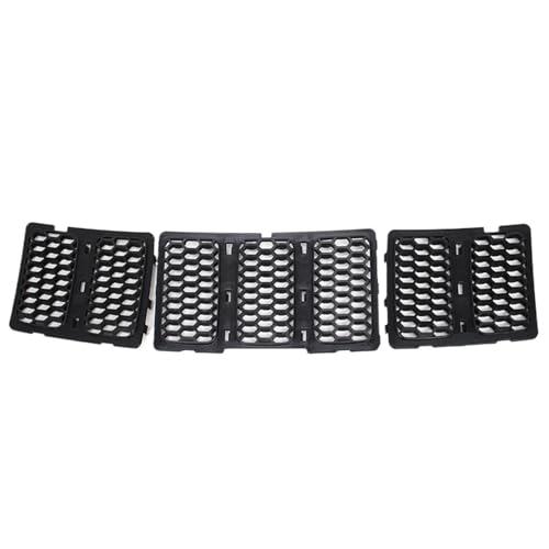 SWVYDC Nieren Kühlergrill Racing Grills Fit Für Jeep Grand Cherokee 2014 2015 2016 2017 Up Front Einsatz Honeycomb Grille Mesh Dekoration Abdeckung Kühlergrills(2014-2016 C) von SWVYDC