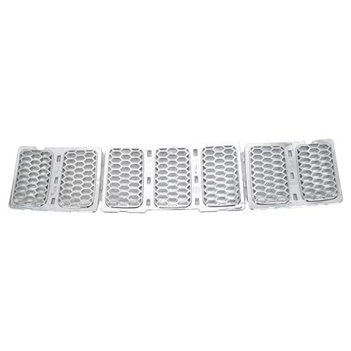 SWVYDC Nieren Kühlergrill Racing Grills Fit Für Jeep Grand Cherokee 2014 2015 2016 2017 Up Front Einsatz Honeycomb Grille Mesh Dekoration Abdeckung Kühlergrills(2014-2016 D) von SWVYDC