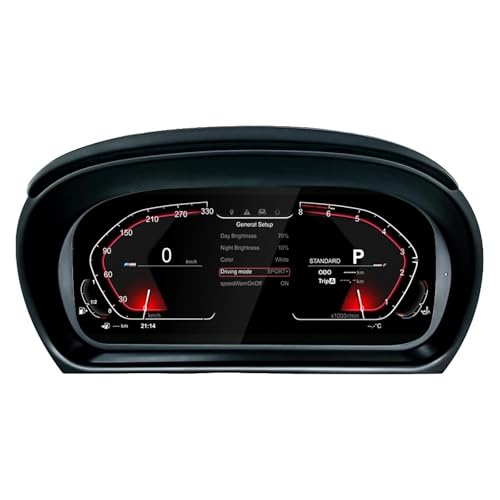 Tachometer Touch-Screen Passend für BMW 3er E90 E91 E92 E93 LCD-Panel Cockpit Tachometer Tachometer Instrumententafel Cluster Dashboard Tachometer Touch-Screen Passend für BMW 3er E90 E91 E92 E93 LCD-Panel Cockpit Tachometer Tachometer Instrumententafel Cluster Dashboard von SWVYDC