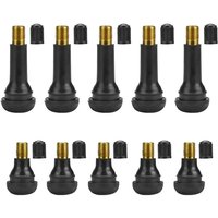 10 Stück Gummi Ventile TR413E/TR41, Reifenventil Schwarz Auto Gummiventil Reifen Autoventil Gummiventil Felgen Ventile Snap-in Gummiventil 10 Stück Gummi Ventile TR413E/TR41, Reifenventil Schwarz Auto Gummiventil Reifen Autoventil Gummiventil Felgen Ventile Snap-in Gummiventil von SWYEOOT