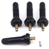 4 Stück Ventil für Sensor, Gummiventil Ersatz, Reifendrucksensor Reifendruckkontrollsystem Reifen Ventilstämme TPMS Sensor Ventilschaft von SWYEOOT
