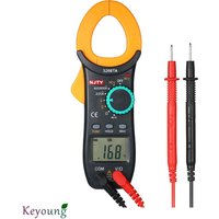 Digitale Stromzange Auto Ranging 2000 Counts DC/AC Strom Multimeter Strommessgerät für Spannung Strom Widerstand Kapazität Frequenz Durchgang Digitale Stromzange Auto Ranging 2000 Counts DC/AC Strom Multimeter Strommessgerät für Spannung Strom Widerstand Kapazität Frequenz Durchgang von SWYEOOT