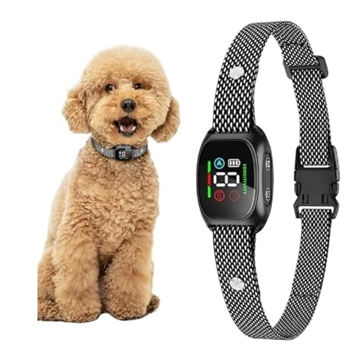 Emmalove Halsband Tierfreundliches 3.0 Halsband (Schwarz 1 Stück) von SWZEC