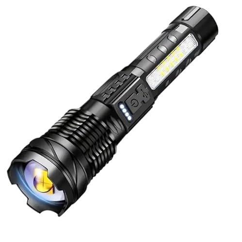 Notfallpro Militär Taschenlampe - 5000 Lumen, Wasserdicht, Stoßfest(2 Stück) von SWZEC