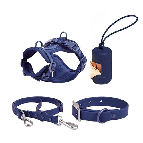Pelsbarn Hundegeschirr Hundegeschirr Mit Leine 4-teiliges Set Pelsbarn Hundegeschirr Hundegeschirr Mit Leine 4-teiliges Set von SWZEC