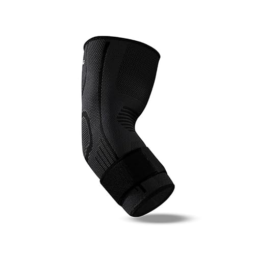 SWZEC 3D-Ellenbogenbandage zur Dekompression (Schwarz,M 18-24CM) von SWZEC