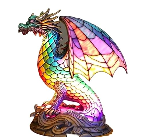 SWZEC Crystalli Artistische Lampe - VitraFauna(DRACHEN) von SWZEC