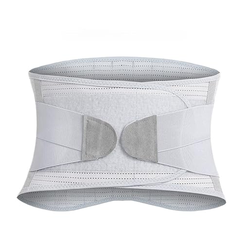 SWZEC Crystalli Lumbale Schmerzlindernde Bandage - BackRelief(Grau,S) von SWZEC