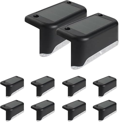 SWZEC Dekorza NooraLite | Scandinavische tuinverlichting(Schwarz Warmweiß,5 + 5 Gratis) von SWZEC