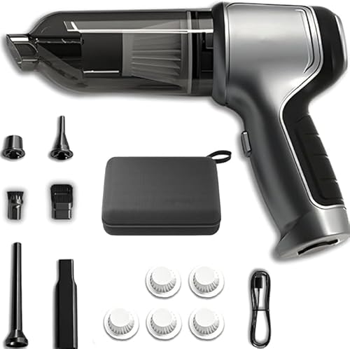 SWZEC Dust-Buster - Handstaubsauger 3 in 1(Pro XXL mit Tasche und Zu) von SWZEC