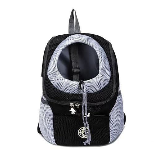 SWZEC Emmalove - Hunde-Rucksack (0-5 Kg (30x34x16cm),Schwarz) von SWZEC