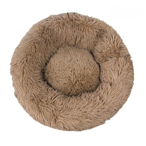 SWZEC Fell-Freund Flauschiges Hundebett Wolke 7 - das Original (2XL-90CM,Hellbraun) von SWZEC