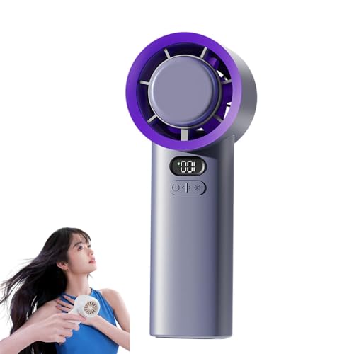 SWZEC Festberg IceFlow Tragbarer Turbo-Ventilator mit 100 Geschwindigkeitsstufen – Ideal für Büro, Reisen und Outdoor-Aktivitäten von SWZEC