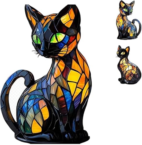 SWZEC Festberg LeuchtKatze™ - das Original Verbessert(Lampe Chat Magique Type C) von SWZEC