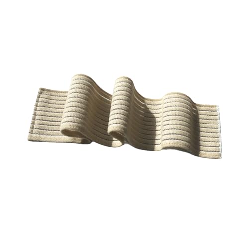 SWZEC Hochelastischer Kompressionsverband Stützbandage (Beige,M) von SWZEC