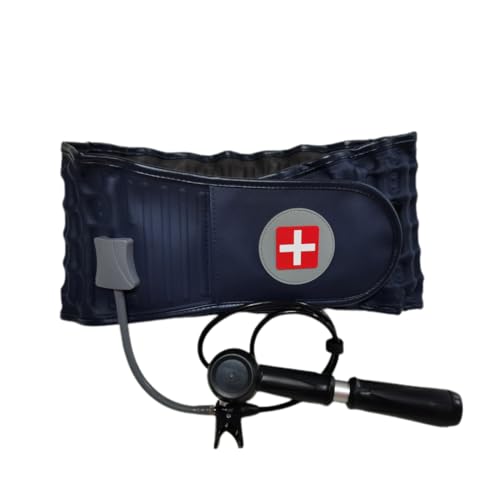 SWZEC Orthogurt - Orthopädischer Lendengurt Rückengurt (Blau) von SWZEC