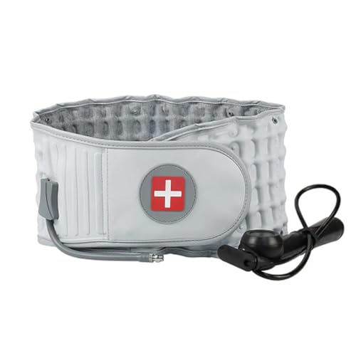 SWZEC Orthogurt - Orthopädischer Lendengurt Rückengurt (Grau) von SWZEC