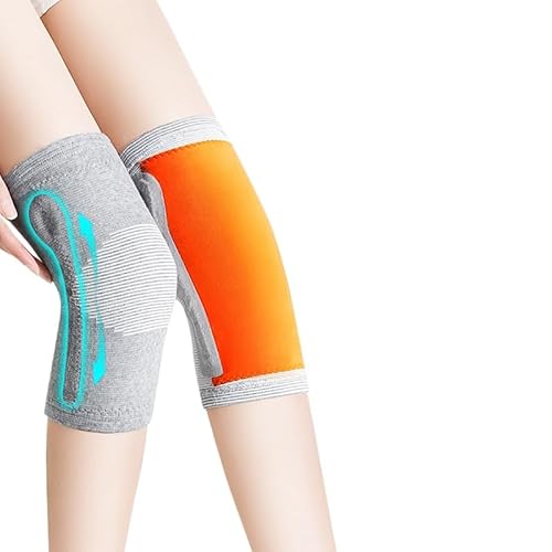 SWZEC Orthopulse BambuFlexx | Kniebandage Bambus Verbesserte Version Mit Anti-Rutsch-Streifen Und Samt-Winterversion von SWZEC