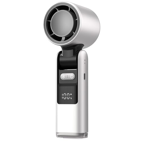 SWZEC Playhot Pro 2.0 Tragbarer Hand-Turboventilator Halbleiter-Kältetechnik(Weiß 1,1 pièce) von SWZEC