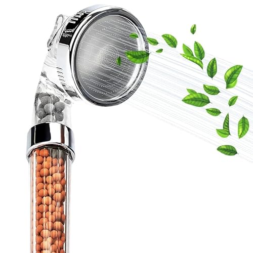 ecobrause klassisch Duschkopf für EIN einzigartiges Duscherlebnis-Mehr Wasserdruck,Wassersparend,Regendusche Handbrause Brausekopf Massage (Silver ecobrause klassisch) von SWZEC