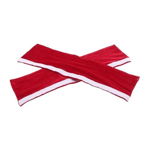SWZOYWCYQ Kompatibel mit 2 Kühlschranktürgriff-Abdeckungen, Küchengeräte-Dekor-Griffen, rutschfeste Schutzhandschuhe, Kühlschrank, Ofen, hält Fingerabdrücke fern(Red) von SWZOYWCYQ