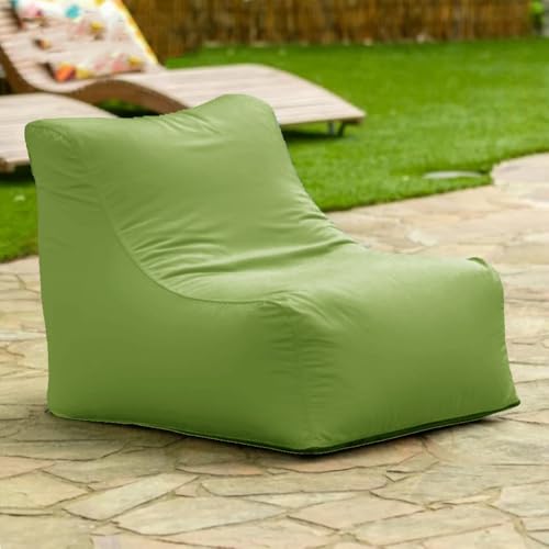 Schwimmender Sitzsack for Pool Ohne Füllstoff, Strandkorb, Sitzsack for Den Außenbereich, Liegeabdeckung, Schwimmbecken, Schwimmhocker, Strandclub, Ottomane(DarkGreen) von SXBCyan