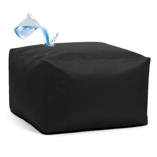 Wasserdichter Rechteckiger Pouf-Ottomane-Hocker For Den Außenbereich, Ohne Füllmaterial, Sitzsack For Drinnen Und Draußen, Fußhocker Mit Stauraum, For Garten, Camp, Strand, Sitzsack, Fußstütze, Hocker Wasserdichter Rechteckiger Pouf-Ottomane-Hocker For Den Außenbereich, Ohne Füllmaterial, Sitzsack For Drinnen Und Draußen, Fußhocker Mit Stauraum, For Garten, Camp, Strand, Sitzsack, Fußstütze, Hocker von SXBCyan