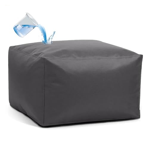 Wasserdichter Rechteckiger Pouf-Ottomane-Hocker For Den Außenbereich, Ohne Füllmaterial, Sitzsack For Drinnen Und Draußen, Fußhocker Mit Stauraum, For Garten, Camp, Strand, Sitzsack, Fußstütze, Hocker Wasserdichter Rechteckiger Pouf-Ottomane-Hocker For Den Außenbereich, Ohne Füllmaterial, Sitzsack For Drinnen Und Draußen, Fußhocker Mit Stauraum, For Garten, Camp, Strand, Sitzsack, Fußstütze, Hocker von SXBCyan