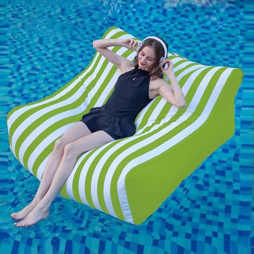 Wasserdichter Sitzsack - Schwimmender Sitzsack For Den Pool (ohne Füllmaterial) - Schwimmender Sitzsack For Den Pool - Sitzsack For Draußen - Sitzsacksofa - Riesensitzsack - Bequemer Großer Sitzsack F von SXBCyan
