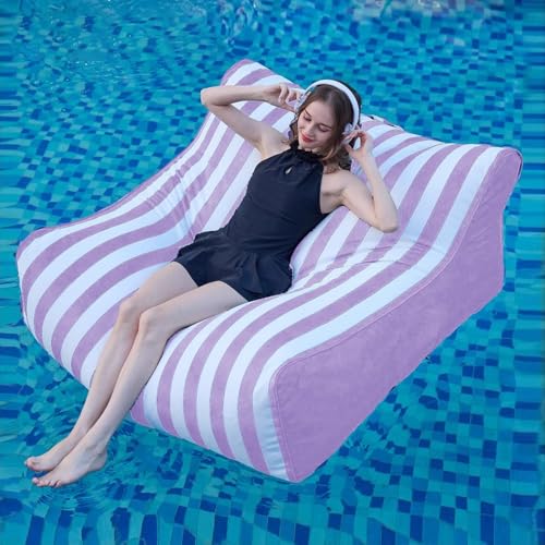 Wasserdichter Sitzsack - Schwimmender Sitzsack For Den Pool (ohne Füllmaterial) - Schwimmender Sitzsack For Den Pool - Sitzsack For Draußen - Sitzsacksofa - Riesensitzsack - Bequemer Großer Sitzsack F von SXBCyan