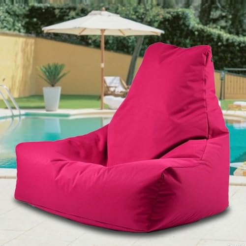 Wasserdichter Sitzsack for Boote, Ohne Füllmaterial, Schwimmender Sitzsack for Den Pool – wasserdichte Sitzsackhülle for Den Außenbereich – Sitzsack-Lounge for Den Außenbereich(Rose) von SXBCyan