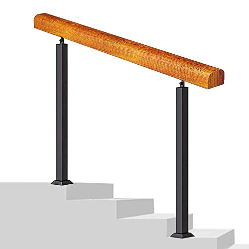 2-3 Stufen Handlauf Treppengeländer Eingangsgeländer Geländer Hauseingang Treppenhandlauf Handläufe Stützsatz Übergangshandläufe für Betonstufen oder Holztreppen, lang 60~150 cm 2-3 Stufen Handlauf Treppengeländer Eingangsgeländer Geländer Hauseingang Treppenhandlauf Handläufe Stützsatz Übergangshandläufe für Betonstufen oder Holztreppen, lang 60~150 cm von SXBHDM