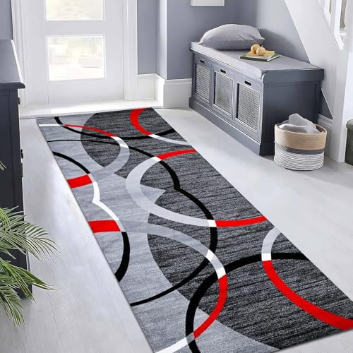 SXBHDM Läuferteppich für den Eingangsbereich, 60x200cm 80x300cm 100x600cm | Schmale, rutschfeste, extra Lange Küchenteppiche, Läufer, waschbare Flurteppichläufer für Flur, Flur, Bodenmatte(80×300cm) SXBHDM Läuferteppich für den Eingangsbereich, 60x200cm 80x300cm 100x600cm | Schmale, rutschfeste, extra Lange Küchenteppiche, Läufer, waschbare Flurteppichläufer für Flur, Flur, Bodenmatte(80×300cm) von SXBHDM