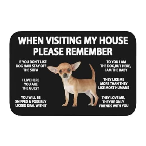 SXCKMWA Hund Jack Russell Terrier Vordere Etage Tür Eingangsmatte Indoor Haustier Tier Küche Bad Doormat Garage Teppich Teppich (50X80CM) von SXCKMWA