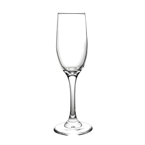 SXDHOCDZ 2er-Set 200 ml kristallklare Champagnerflöten | Bleifreie Weingläser aus Glas für Zuhause, Partys und Hochzeitsanstöße(Clear,1 Set) von SXDHOCDZ